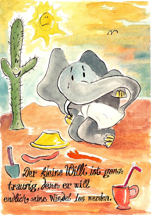 Kinderbuch »Willi der Elephant«